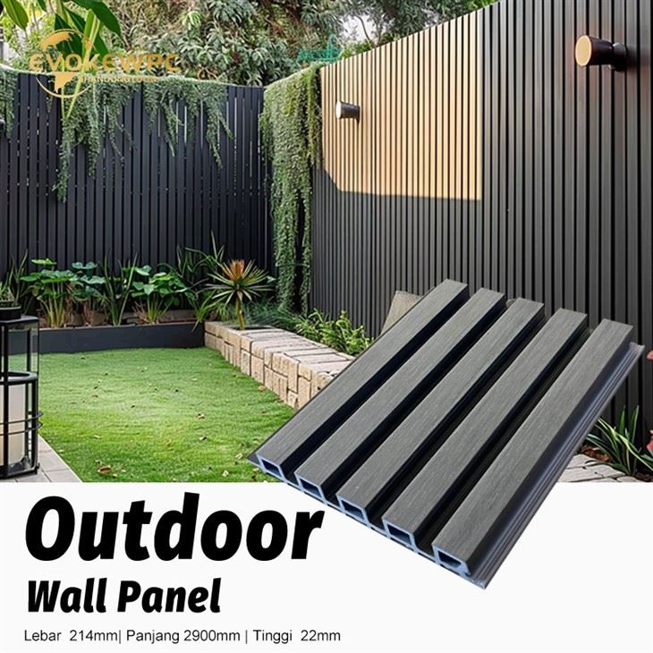 ASA WPC Wall Panel 214*22 For Exterior suppliers