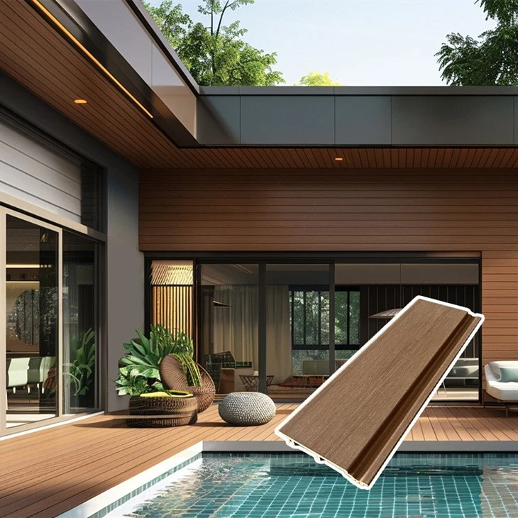 ASA Co-extruded 3D Weather Resistant Outdoor Wall Panel factory